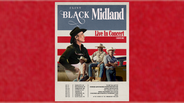 Midland and Clint Black are going on tour, but there's no show 'Up in Texas'